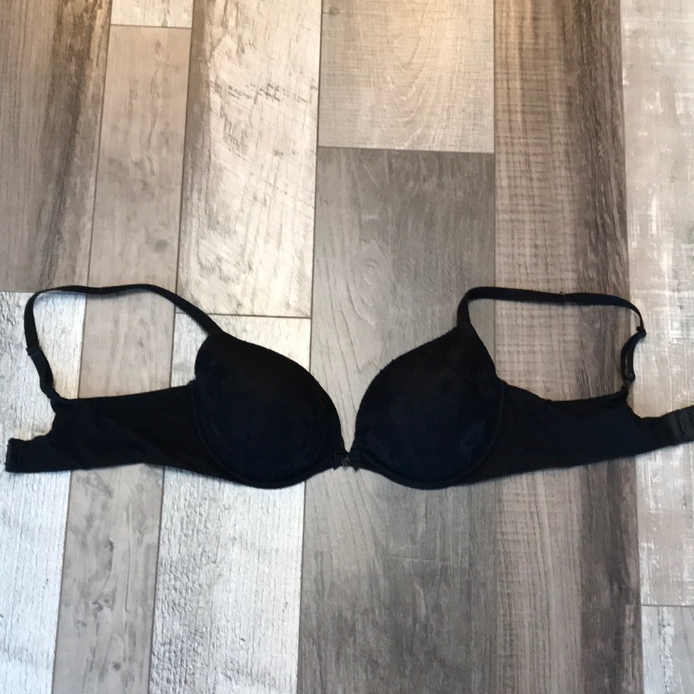 Victorias Secret BODY PUSH-UP 36D Black lace